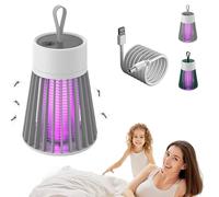 InsectShield Go 2025 Lampe anti-moustiques, étanche, portable, pour extérieur, camping, avec batterie, portable, à piles, 1, gris, plug-in