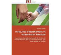 Insécurité D'attachement Et Transmission Familiale