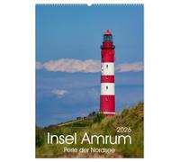 Insel Amrum (Wandkalender 2026 DIN A2 hoch), CALVENDO Monatskalender: "Die Perle der Nordsee" - Wunderbare fotografische Impressionen der Insel Amrum