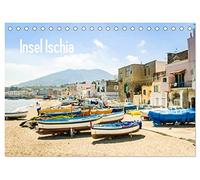 Insel Ischia (Tischkalender 2026 DIN A5 quer), CALVENDO Monatskalender: Ischia, die "Grüne Insel" im Golf von Neapel.