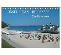 INSEL RÜGEN - HIDDENSEE. Du bist so schön. (Tischkalender 2026 DIN A5 quer), CALVENDO Monatskalender: Entdecke die Inseln von Mecklenburg-Vorpommern - Dein Urlaubsziel für Alle.