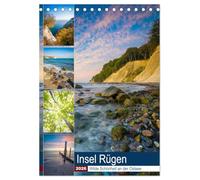 Insel Rügen - Wilde Schönheit an der Ostsee (Tischkalender 2026 DIN A5 hoch), CALVENDO Monatskalender: Die schönsten Ansichten der Insel im schönsten Licht