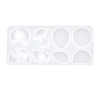 Inselform Schimmelfarbe DIY Handmade Schmuck Basteln Form Irregular Form Bunt Geschenk Freund Strand Dekoration (MD1701 large round island mold)