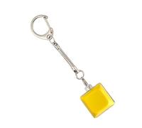 INSEOWI 1-Key Multicolor LED Keycap Tester with Smooth Clicks - Sensory Stress Relief Tool for Focus & Play LED Ease Chooser Keychain