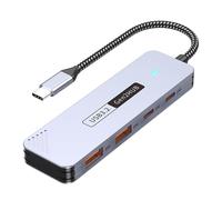 INSEOWI Adaptateur USB C Multinectionnel 2X Type + 2X De 10 Gbit