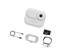 INSEOWI Caméra De Attrayante 1080P Full 720P Appareil Portable pour Animaux Et Excursions en Plein Air Enregistrement Vidéo avec Carte Mémoire 128 Go Caméra Sport Portable Compacte