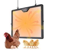 INSEOWI Chauffage pour Poulaillers À Plaques avec Télécommande Grandes Surfaces De Chauffage Conception Multi-Usage pour Poulaillers Volaille Et Petits Animaux Panneau Chauffant