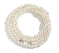 INSEOWI De Cheville en Perles Réglable À La Mode Chaîne Pied Multicouche D'imitation pour Femmes Et Filles Tenues Décontractées Ou Formelles Cheville Élégantes