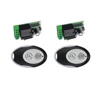 INSEOWI De Télécommandes À Canal Unique 12 V avec Technologie Code d'apprentissage 20 Paires Pénétration Murale pour Équipement Électrique Contrôle du Code d'apprentissage