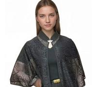 INSEOWI Élégant Qipao Cardigan Cravate Châle Écharpe De Mariée Capelet Pour Robes Mariée Robes Soirée Événement Été En Mousseline Soie Châle