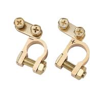 INSEOWI Fixation de poteau de batterie en laiton de qualité supérieure - Construction robuste pour un transfert d'énergie fiable dans tous les climats - Capacité de charge accrue - Installation rapide