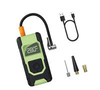 INSEOWI Gonfleur De Pneu Numérique Compresseur d'air Portable sans Fil Gonflage Rapide Construction ABS pour Voiture Équipement De Sport Vélo Gonfleur À Bille avec Buses