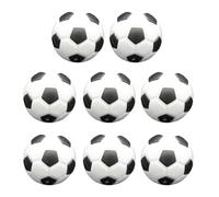 INSEOWI Lot de 8 ballons de baby-foot officiels pour la maison, les loisirs, les jeux de football, petits ballons de football