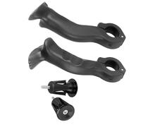 INSEOWI Poignées de guidon de vélo en nylon avec embout d'extension pour guidon de VTT