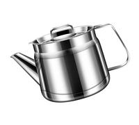 INSEOWI Récipient Flexible De Filtre Moteur Cuisson sans Rouille Capacité 1 5 L Plan Sécurisé pour Le Lave-Vaisselle pour L'efficacité La Cuisine Récipient Filtre À Huile avec Flux