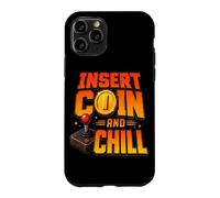 Insérez Coin and Chill Retro Arcade Gamer Coque pour iPhone 11 Pro