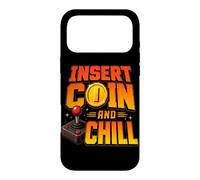 Insérez Coin and Chill Retro Arcade Gamer Coque pour iPhone 17 Pro Max