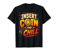 Insérez Coin and Chill Retro Arcade Gamer T-Shirt