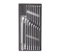 Insert 17 clés mixtes 12 pans 6-24mm CrV DIN ISO 3113 - OS 4100 - CLAS Equipements