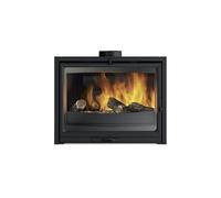 Insert à bois 10kw noir/anthracite Godin 660208 noir G