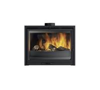Insert à bois 10kw noir/anthracite Godin 660208 noir G