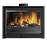 Insert à bois 10kw noir/anthracite Godin 660208 noir G
