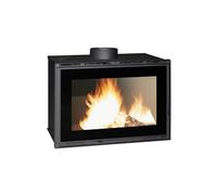 DEVILLE insert à bois 12kw noir - c07880-06-b Noir
