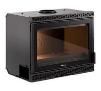 Insert à bois - INVICTA - P967004 - 8 kW - Noir - Rdt: 77,2% - Surface 70m2