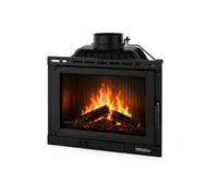 Insert à bois ETNA A+ 11 kW Fonte Noir Classe A+ Bûches 50 cm