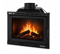 Insert à bois NORDFLAM - ETNA 11 kW en Fonte - Noir