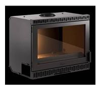 Insert à bûches - INVICTA - Sirocco convection naturemme - 8 KW - En fonte - Bûches 58 cm max