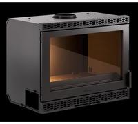 Insert a bûches - INVICTA - Sirocco convection naturemme - 8 KW - En fonte - Bûches 58 cm max