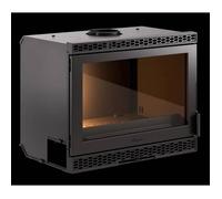 Insert à bûches - INVICTA - Sirocco convection naturemme - 8 KW - En fonte - Bûches 58 cm max