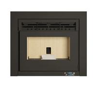 ESCALOR Insert à granulés HERMES 10kW Noir G
