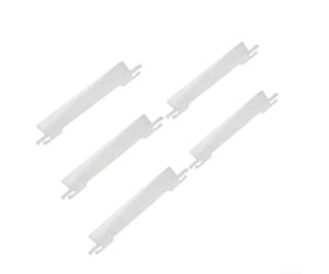 Insert à rabat d'aspiration auto-vide pour pièces d'aspirateur robot | Lot de 5, ajustement précis pour T8 + T9, assure une fonction de vidange automatique stable, construction en plastique dur