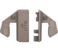 Insert à sertir pour fiches WE 6P2K, 6P4K/RJ11, 6P6K/RJ12 non blindées KS Tools 115.1423