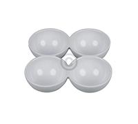 Insert à œufs compatible avec Bosch 00635924 93 x 93 mm pour 4 œufs dans une porte de réfrigérateur
