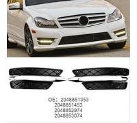 Insert Airflow pour Mercedes C250 C300 C350 W204 Classe C 4Matic Base Sport Luxe 2012-2015 Remplace OE 2048851353 2048851453 2048852974 (garniture 2048852974 L)