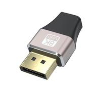 Insert and Play Adaptateur vidéo externe 8K 60 Hz Boîtier en alliage d'aluminium Construction ABS pour jeux et édition facile en voyage