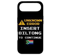 Insert Biltong Retro Funny Error South Africa Braai Dad Joke Coque pour iPhone Air