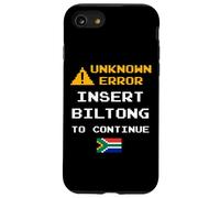 Insert Biltong Retro Funny Error South Africa Braai Dad Joke Coque pour iPhone SE (2020) / 7/8