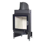 Insert bois Austroflamm 55K 2.0 | 7 kW, porte pivotante 510 mm