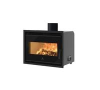 Insert bois Edilkamin Firebox Evo 60 | 12,5 kW Ventilation forcée, Blanc