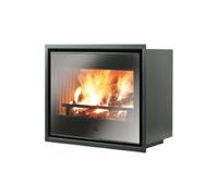 Insert bois Edilkamin Firebox Luce Plus 54 | 9,6 kW Ventilation forcée