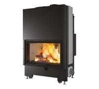 Insert bois Edilkamin Widro 85 Evo 28 kW Hydro Geschlossenes Ausdehnungsgefäss CS