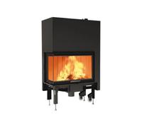 Insert bois Edilkamin Windo2 75 | 13,2 kW Noir