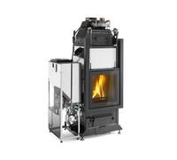 Insert bois/granules Palazzetti Multifire NT ARIA 15/18 kW NT ARIA 15 réservoir granulés à gauche