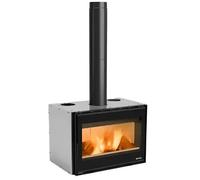 Insert bois La Nordica Inserto 80 Wide.16 12,4 kW