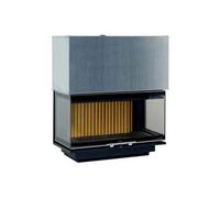 Insert bois Leda Sera PS 11/13 kW 78 PS vue panoramique, puissance 13 kW