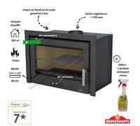 Insert bois Rioja Bronpi + ventilation